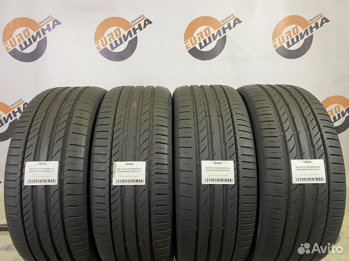 Continental ContiSportContact 5 245/45 R19