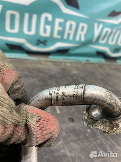 Трубка кондиционера porsche cayenne бу