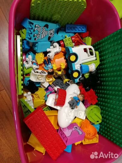 Lego Duplo 7 наборов + пластина