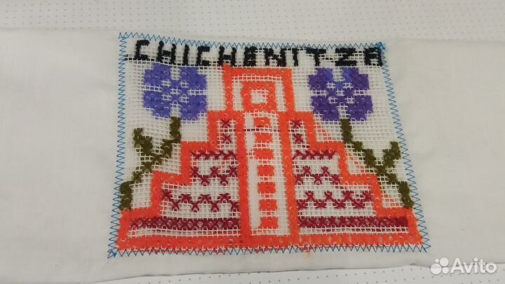 Вышитая картинка, Чичен-Ица (Мексика)