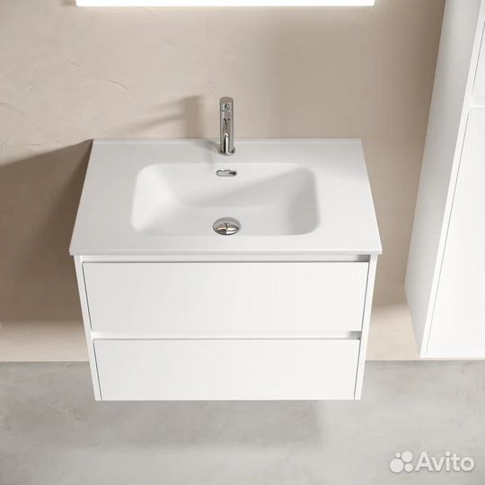 Тумба с раковиной Sancos Libra 70 белый