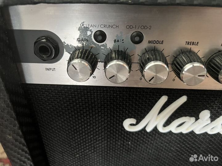 Гитарный комбоусилитель marshall mg15cfx