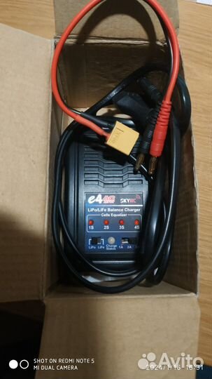 Зарядка lipo аккумуляторов для rc моделей skyrc e4