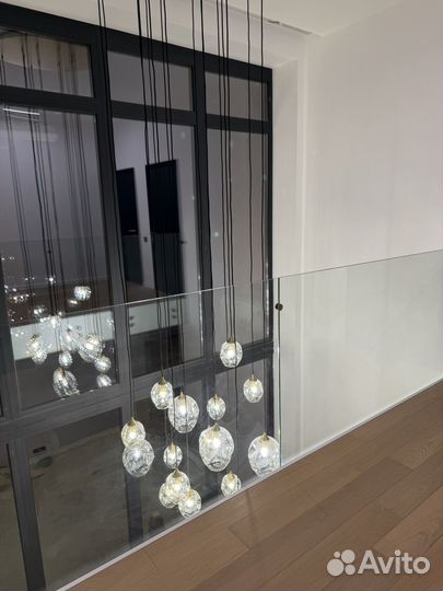 Балюстрада из закаленного стекла