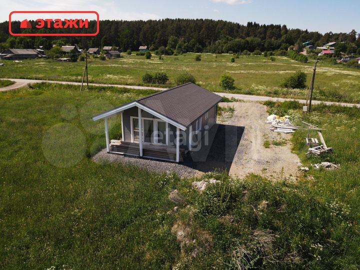 Дом 63,5 м² на участке 25 сот.