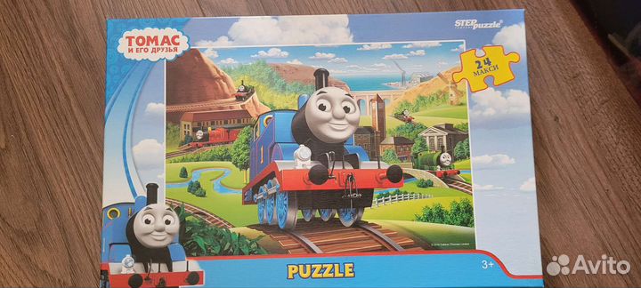 Пазлы, лото, книга 2+лет