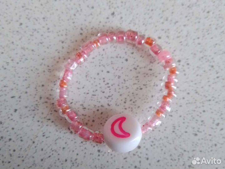 Кольцо из бисера