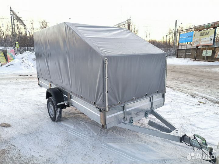 Прицеп 3500х1500 новый с тентом