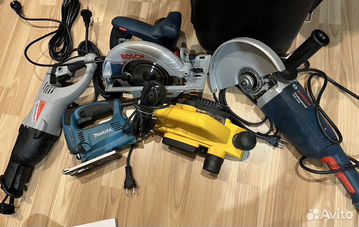 Инструменты makita, bosch