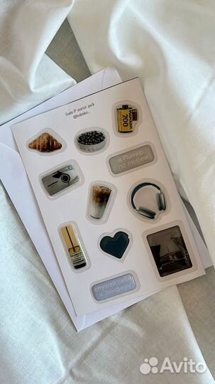 3D стикеры опт с твоим дизайном