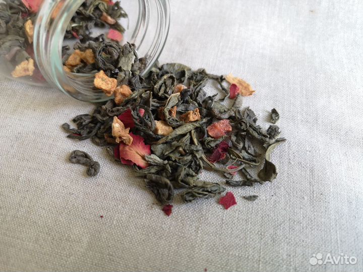 Зеленый ароматизированный чай Мятная свежесть