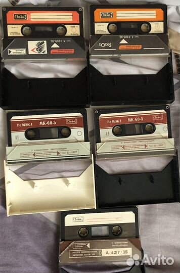 Аудиокассеты с записью