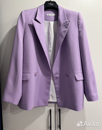 Charmstore пиджак лиловый М