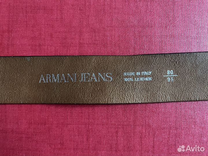 Armani Jeans ремень