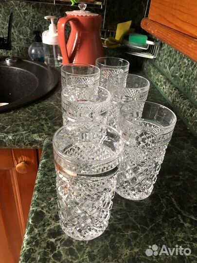 Хрустальные стаканы