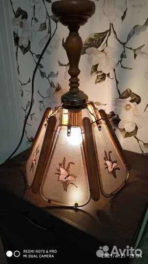 Люстра потолочная бу