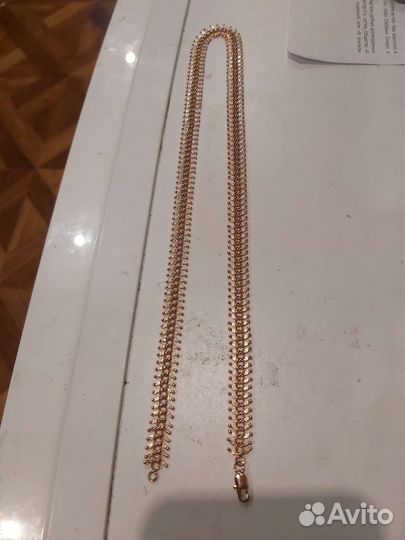 Цепь серебряная