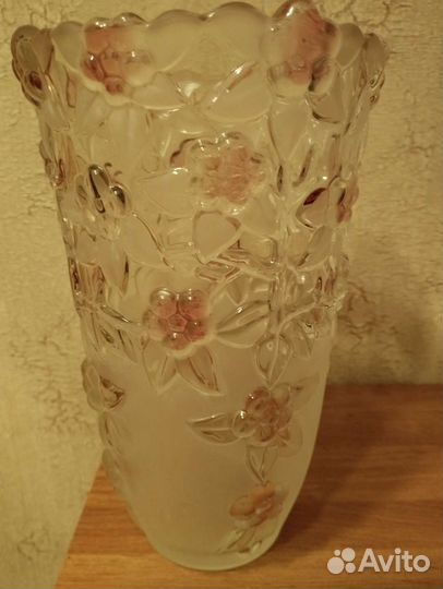 Ваза хрусталь