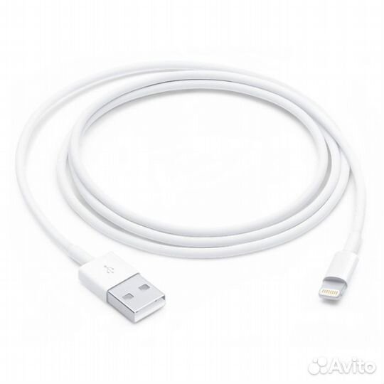 Кабель Apple USB-A - Lightning Cable 1.0m (Белый)