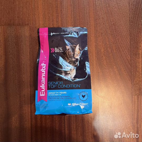 Сухой Корм для кота 7+