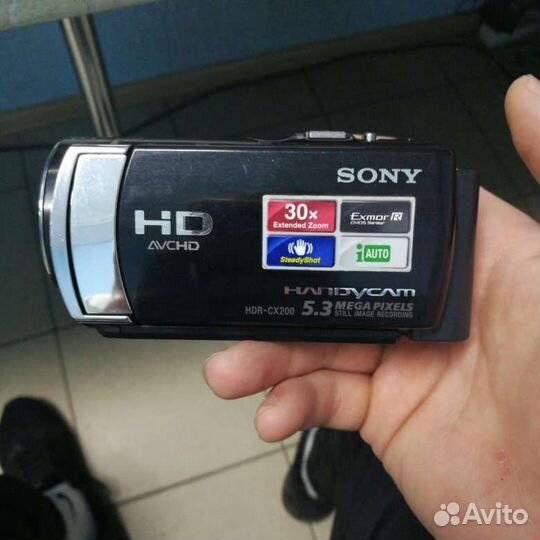 Видеокамера Full HD Sony hdr cx 200