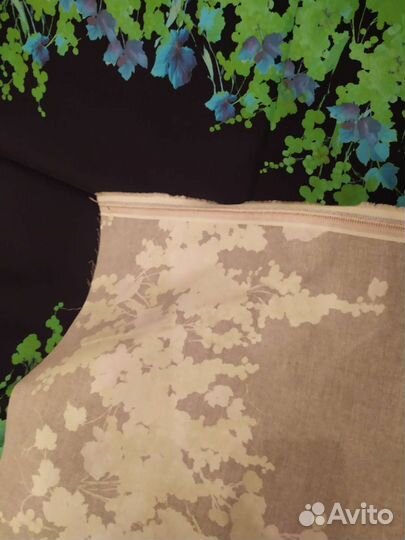 Отрез джинсовый, хлопок, Италия