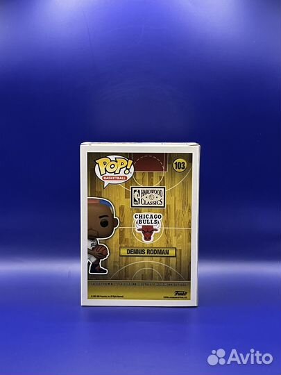 Funko pop Basketball 103 Dennis Rodman