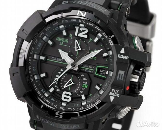 Casio GW-A1100 ремешок. Оригинальный