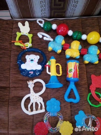 Погремушки, грызунки