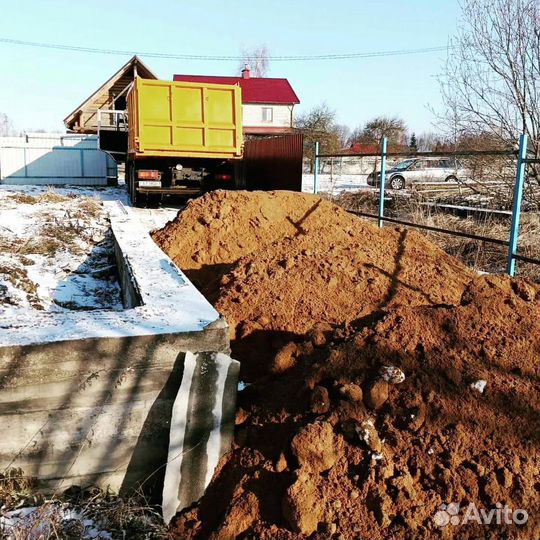 Планировочный грунт с доставкой