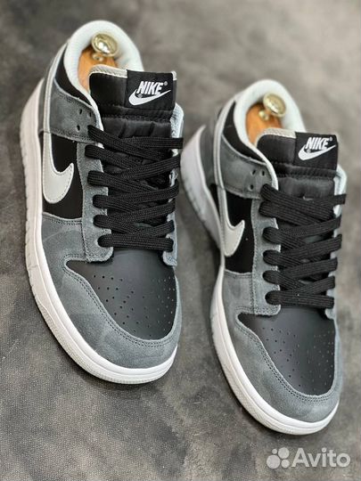 Nike SB Dunk air low 1 тёмно-серые разм. 42