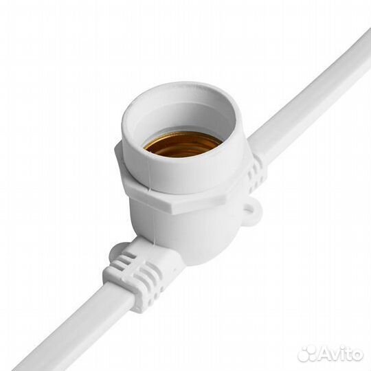 Гирлянда уличная CL25-25 Белт-лайт 25м белый 48166