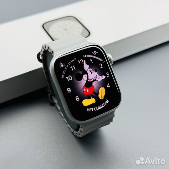 Часы Apple Watch 8 45 mm Silver