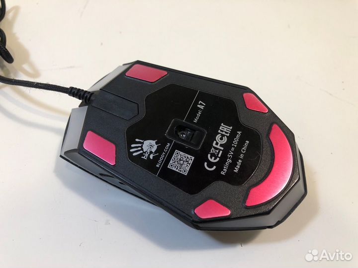 Мышь проводная A4Tech Bloody A7