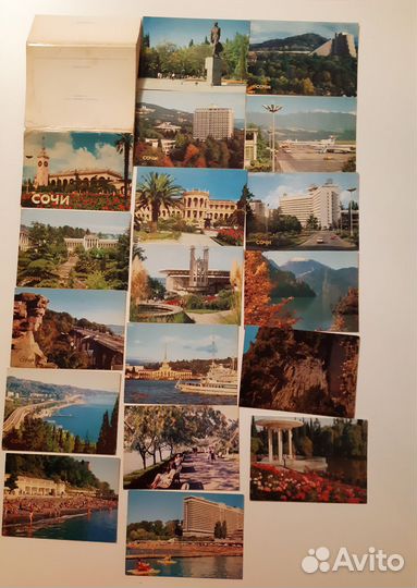 Наборы открыток СССР, открытки изогиз