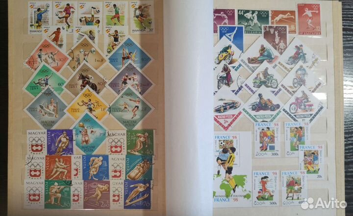 Альбом с почтовыми марками