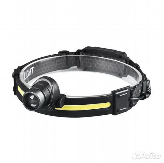 Налобный фонарь сенсорный KXK-668 (Zoom модель)