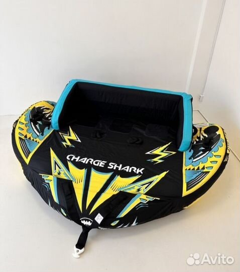 Баллон буксируемый трёхместный водная плюшка Shark