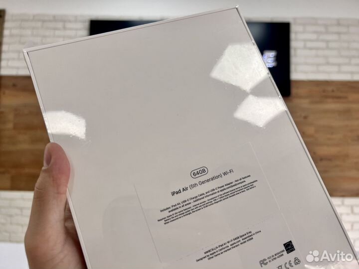 iPad Air 5 2022 M1 64GB WiFi Space Gray Новый
