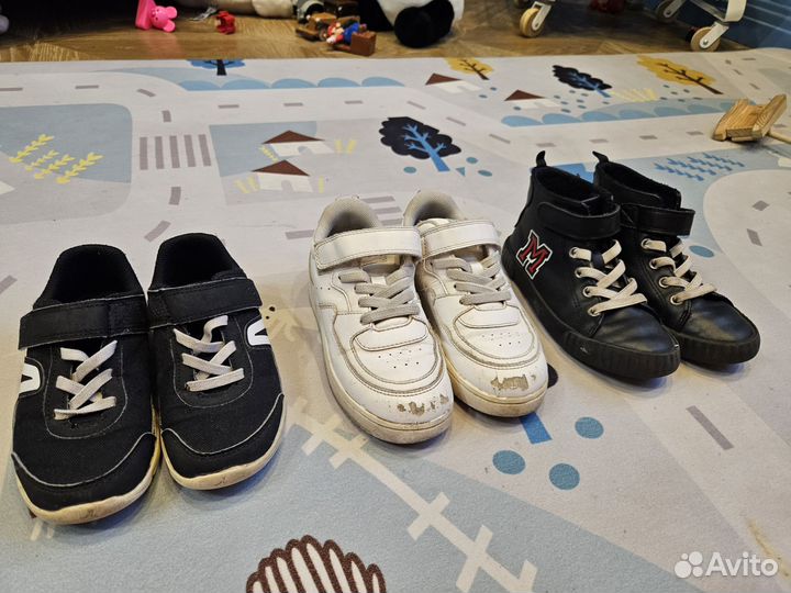 Обувь на мальчика кеды кроссовки размер 29 - 30