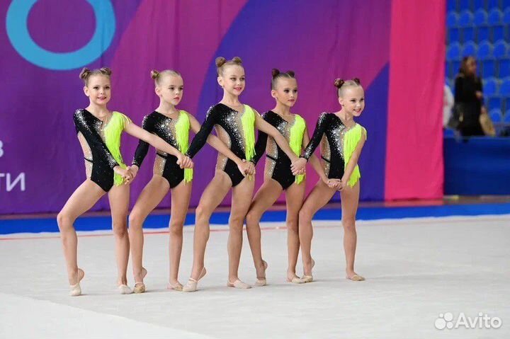 Групповые купальники для художественной гимнастики