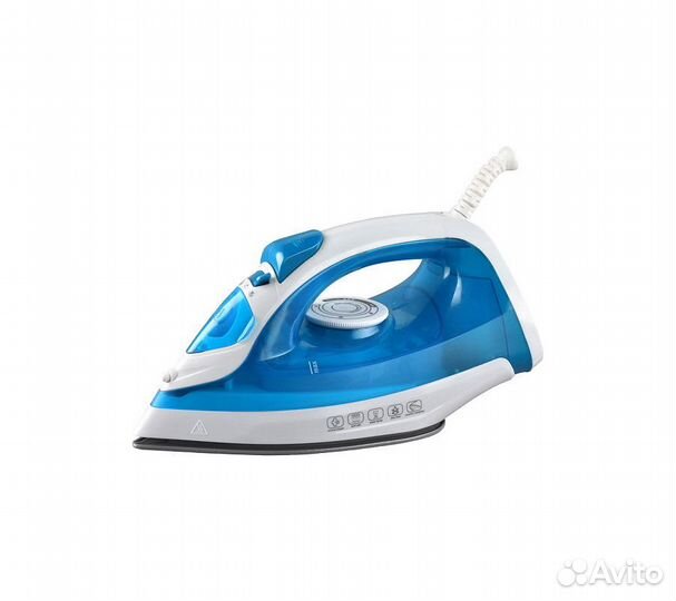 Утюг Starwind SIR2045 1800Вт голубой/белый