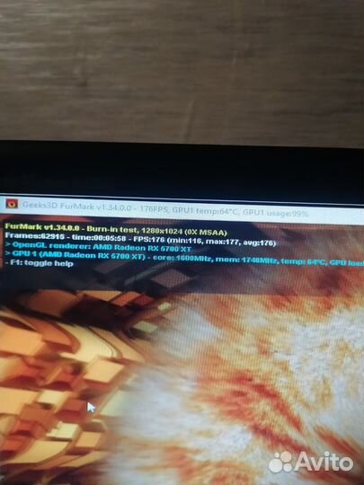 Видеокарта rx 5700 xt 8gb