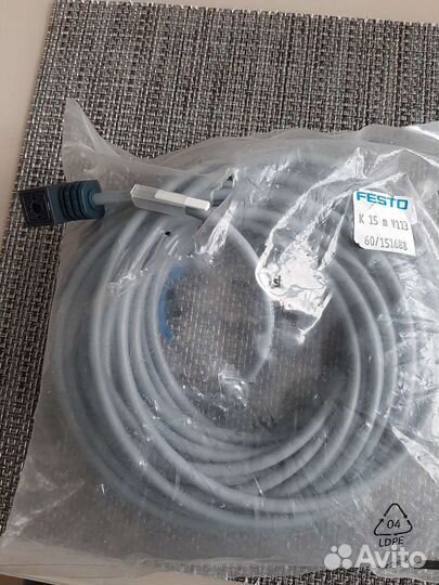 Штекерная розетка с кабелем Festo 15метров