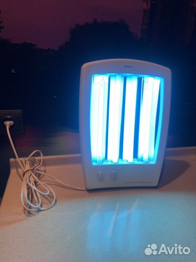 Солярий для лица и декольте philips