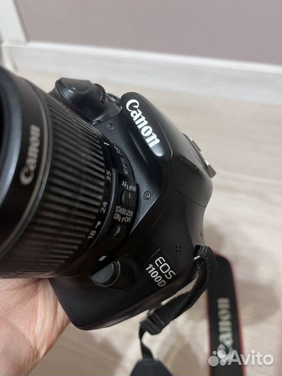 Зеркальный фотоаппарат canon eos 1100d