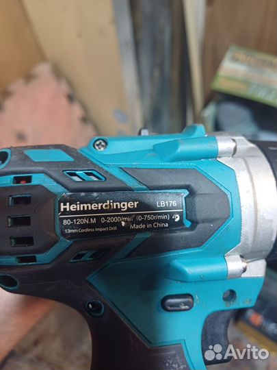 Аккумуляторная ударная дрель шуруповерт makita 18v