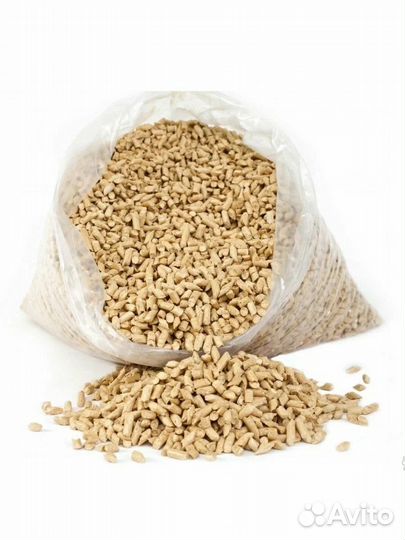 Кошачий наполнитель древесный