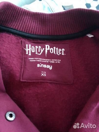 Бомбер флис Harry Potter 10-12 лет