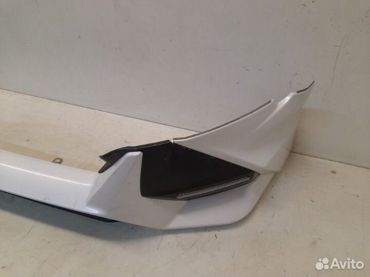 Юбка бампера передняя Toyota Land Cruiser Prado